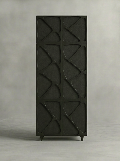 Abstract Matte Black Bar Unit