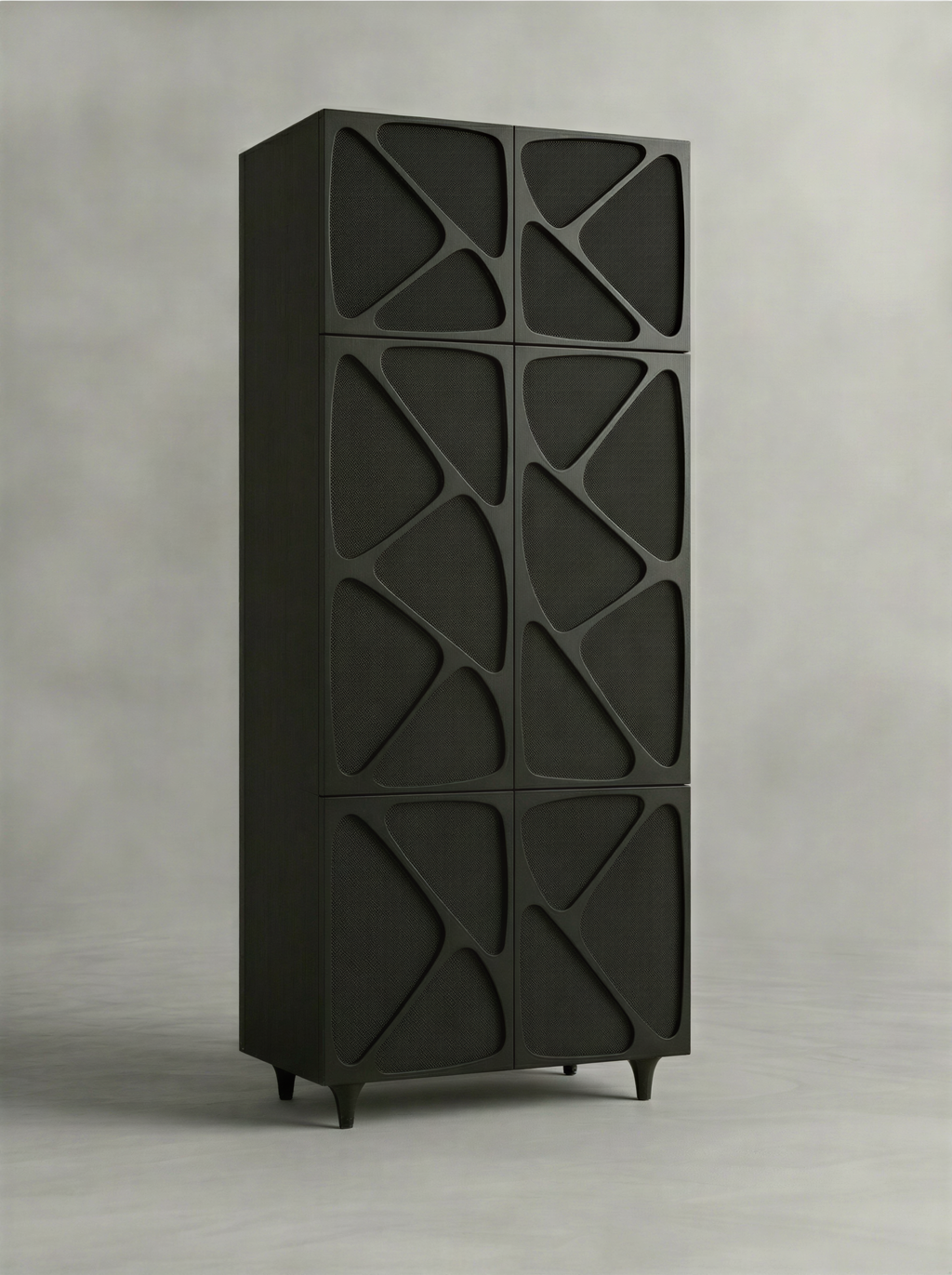 Abstract Matte Black Bar Unit