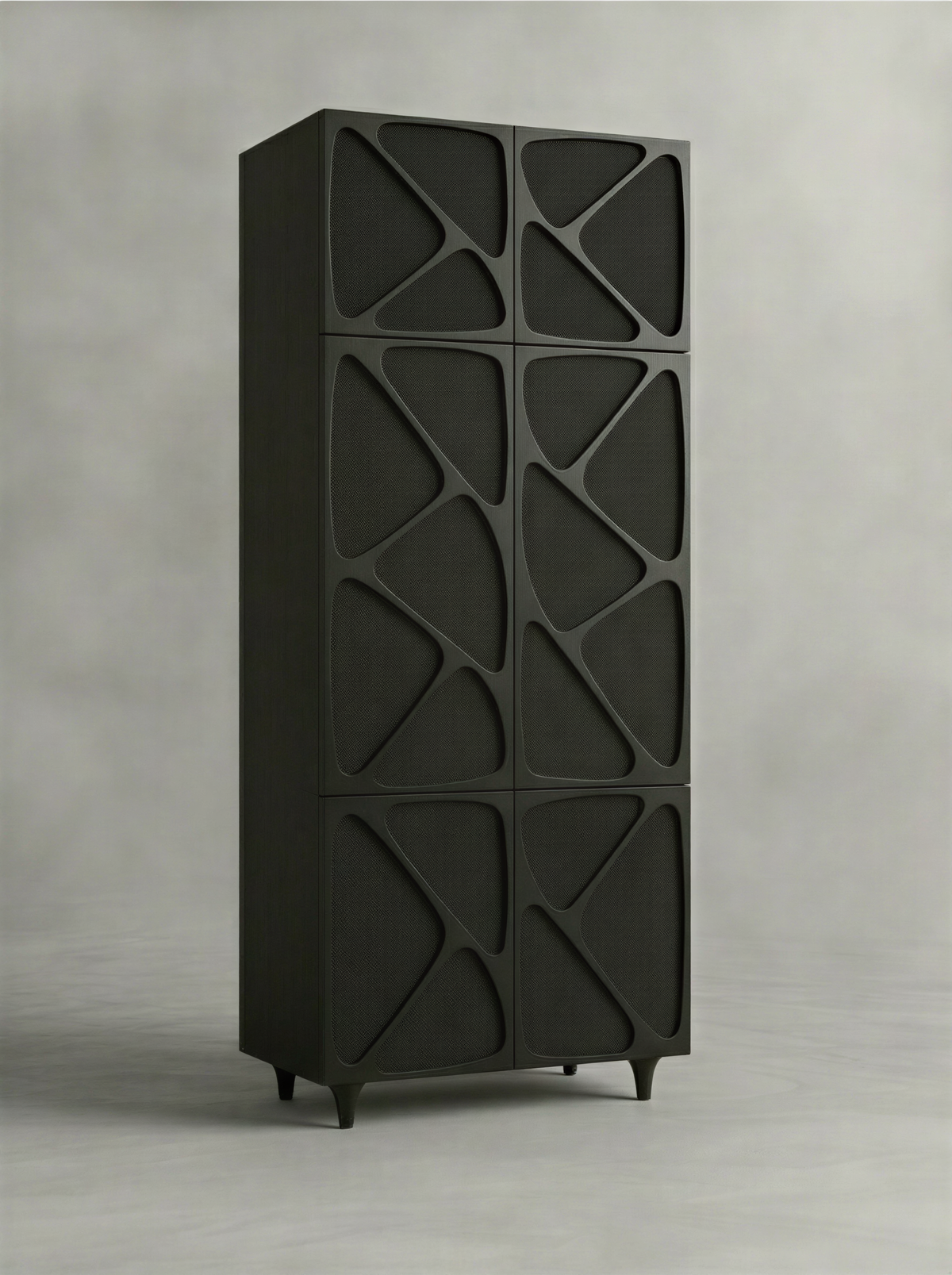 Abstract Matte Black Bar Unit