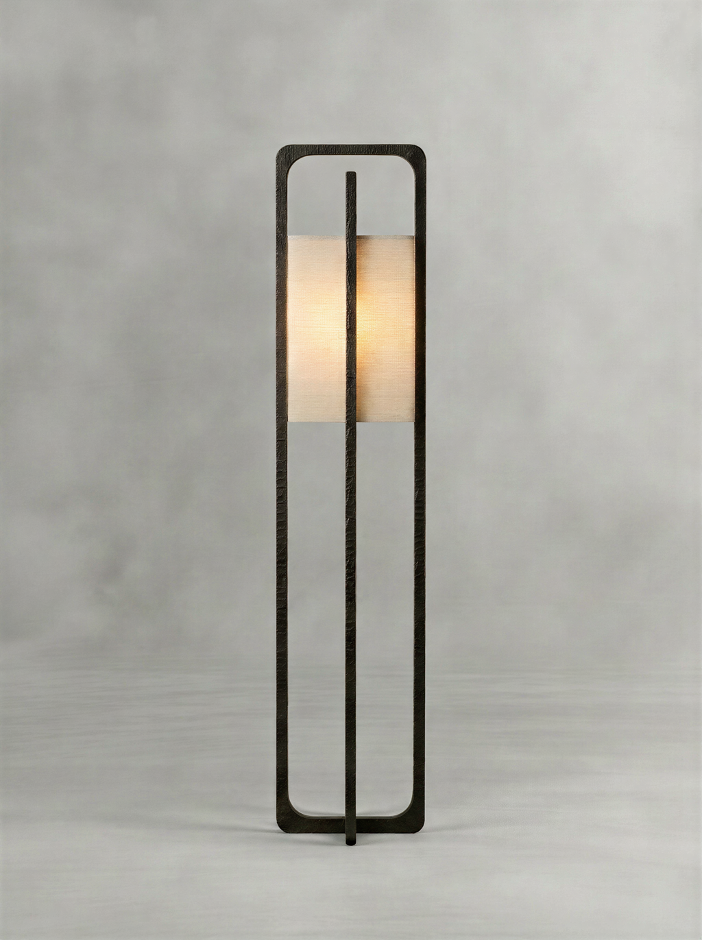 Accent Beige Floor Lamp