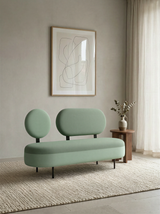 Asymmetric Mint Bench