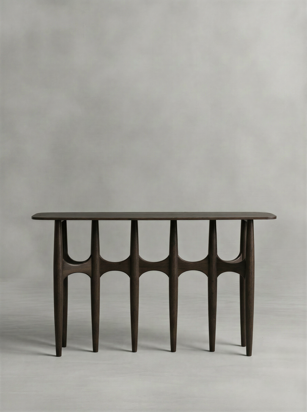 Bixby Deep Smoke Console Table