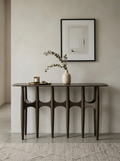 Bixby Deep Smoke Console Table