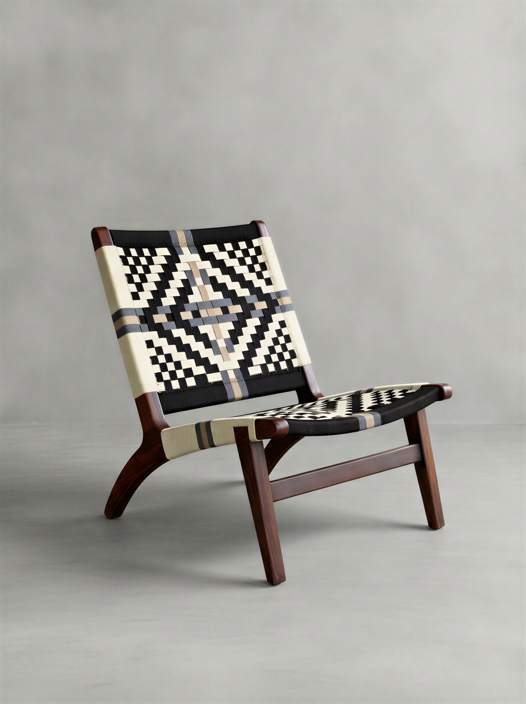 Colonial Cord Outdoor Ottoman