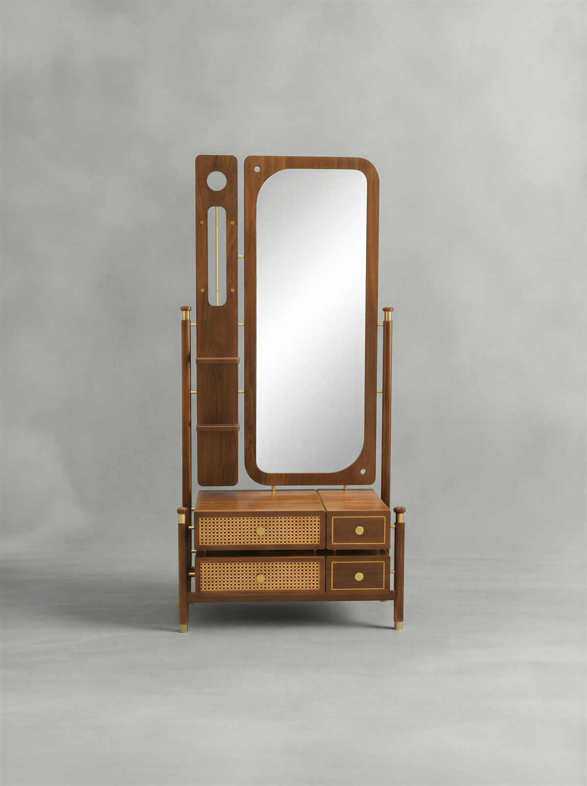 Linear Honey Dressing Table