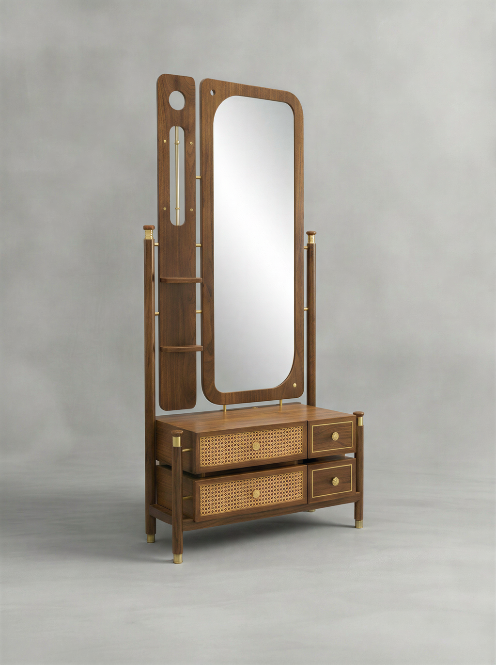 Linear Honey Dressing Table