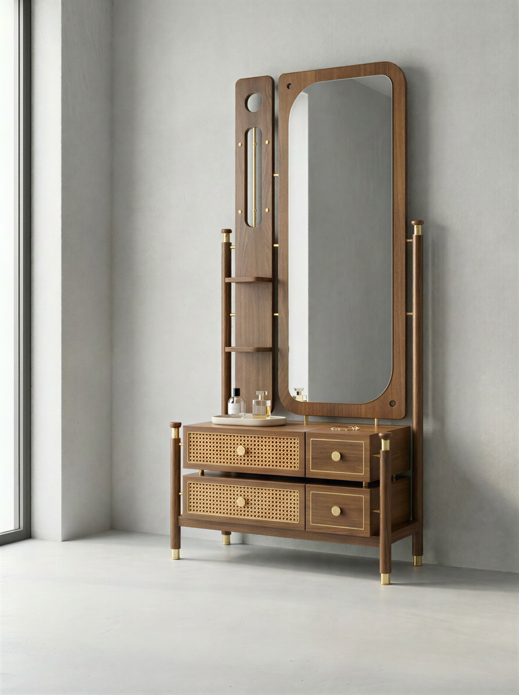 Linear Honey Dressing Table