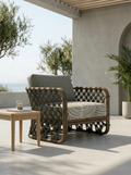 Macrame Loop Outdoor Armchair