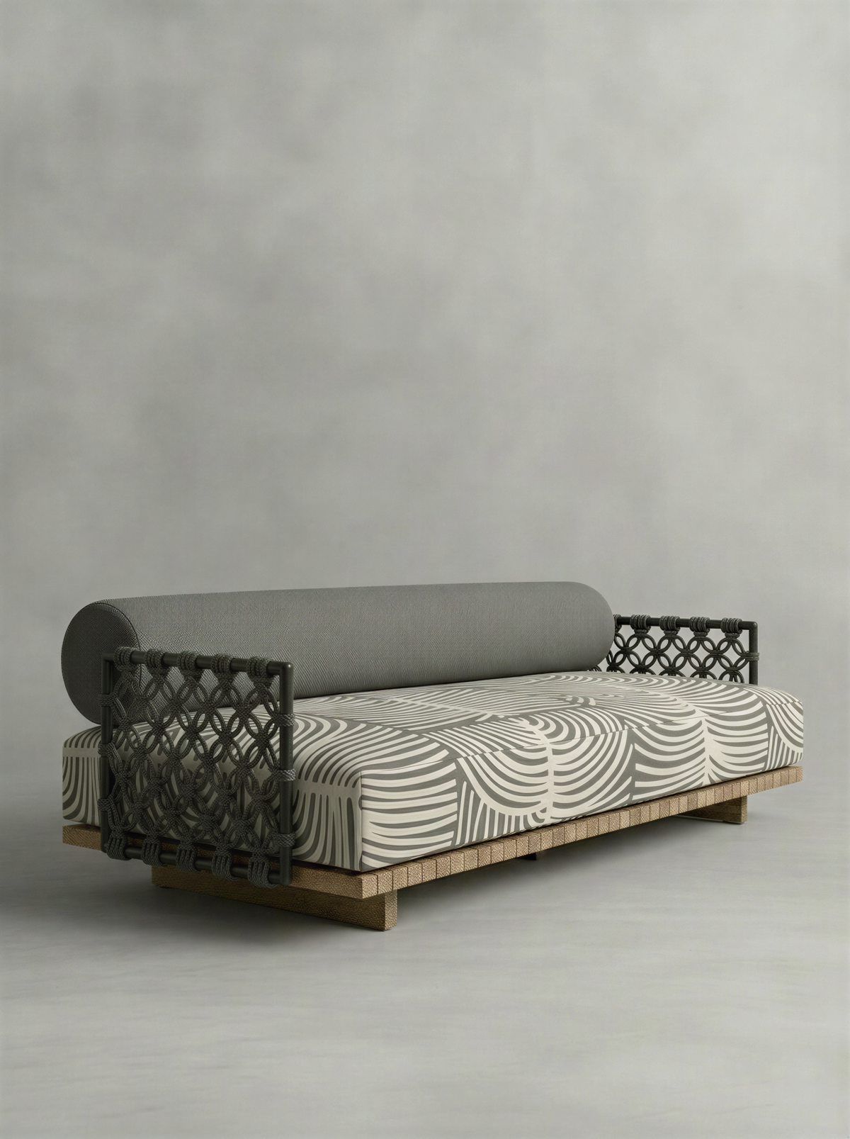 Macrame Loop Outdoor Sofa