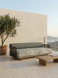 Macrame Loop Outdoor Sofa