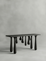 Melting Deep Smoke Console Table