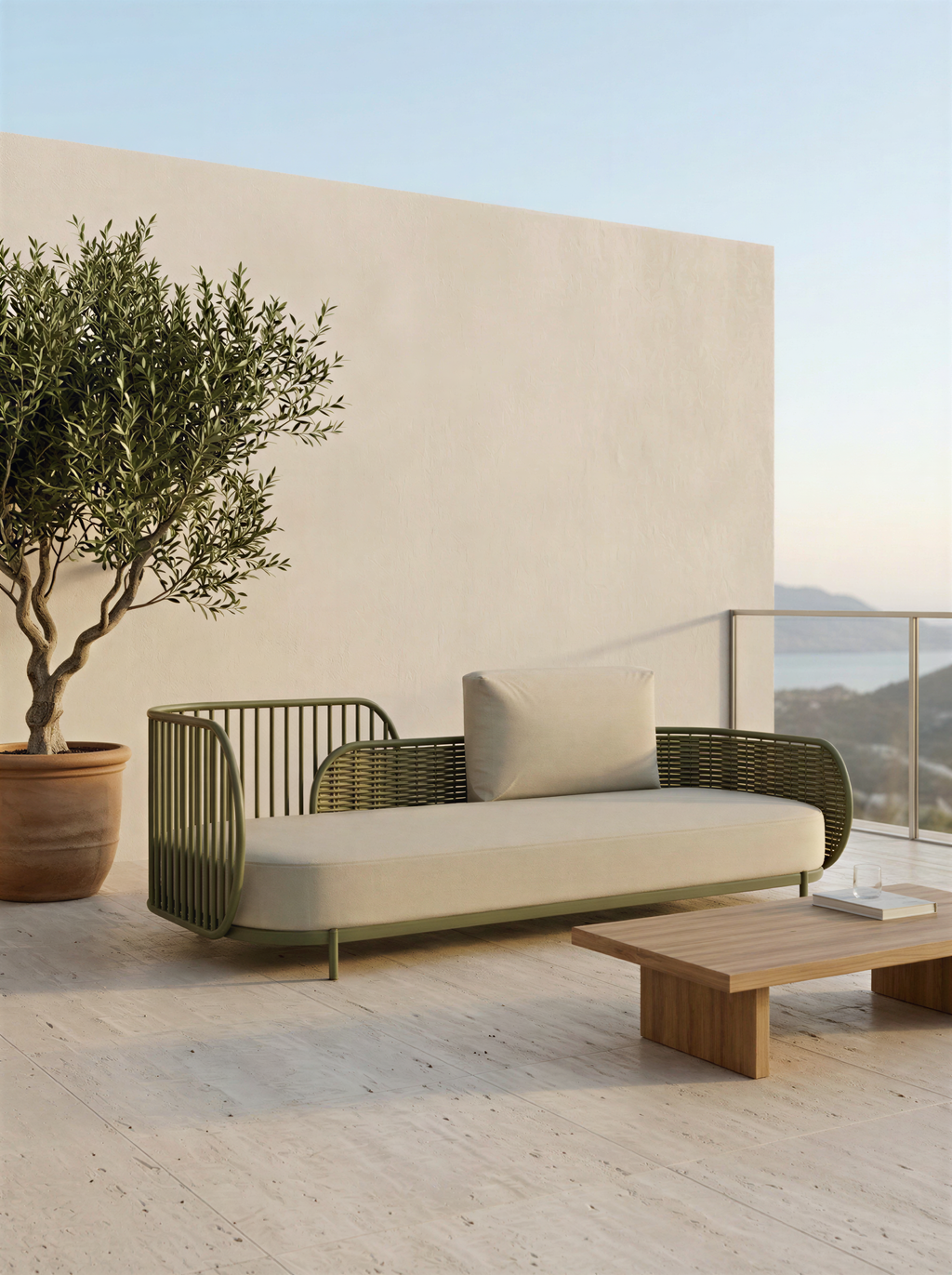 Mesh Rope Outdoor Sofa