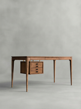 Mid Century Walnut Study Table