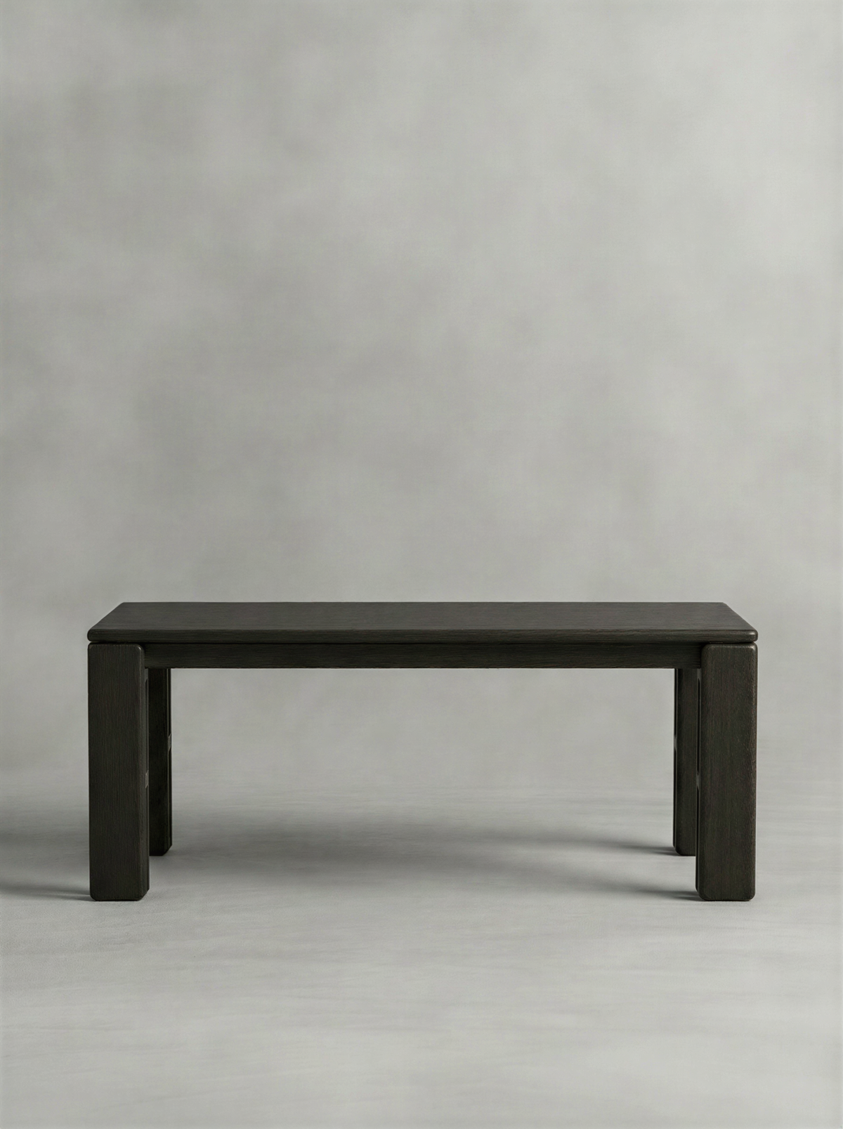 Minimal Deep Smoke Dining Table