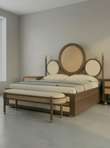 Palatial Walnut Bed Bench