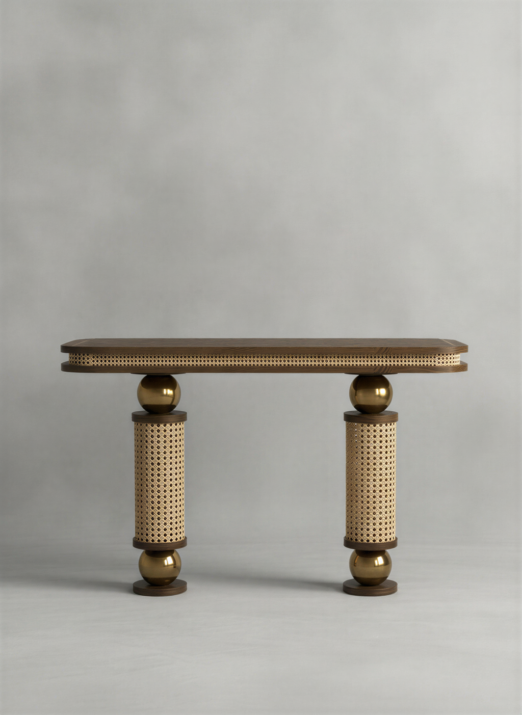 Palatial Walnut Dining Table