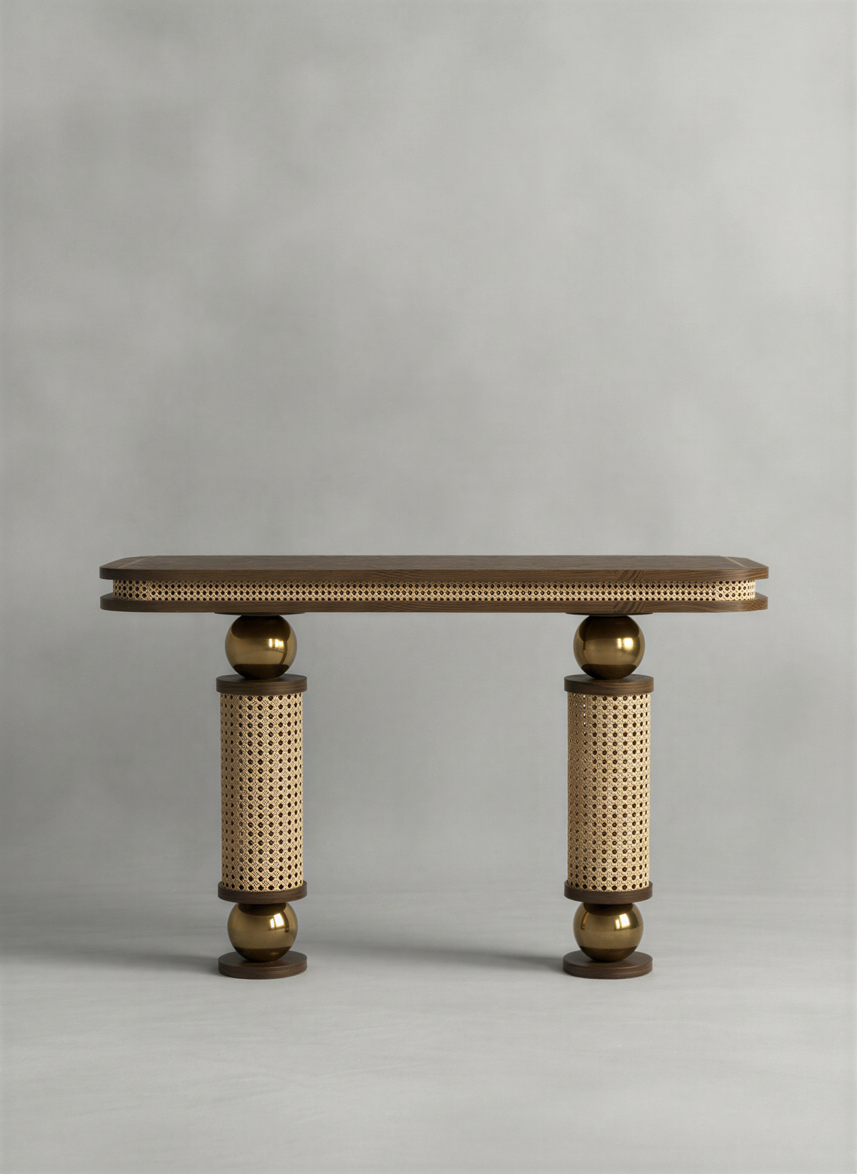Palatial Walnut Dining Table