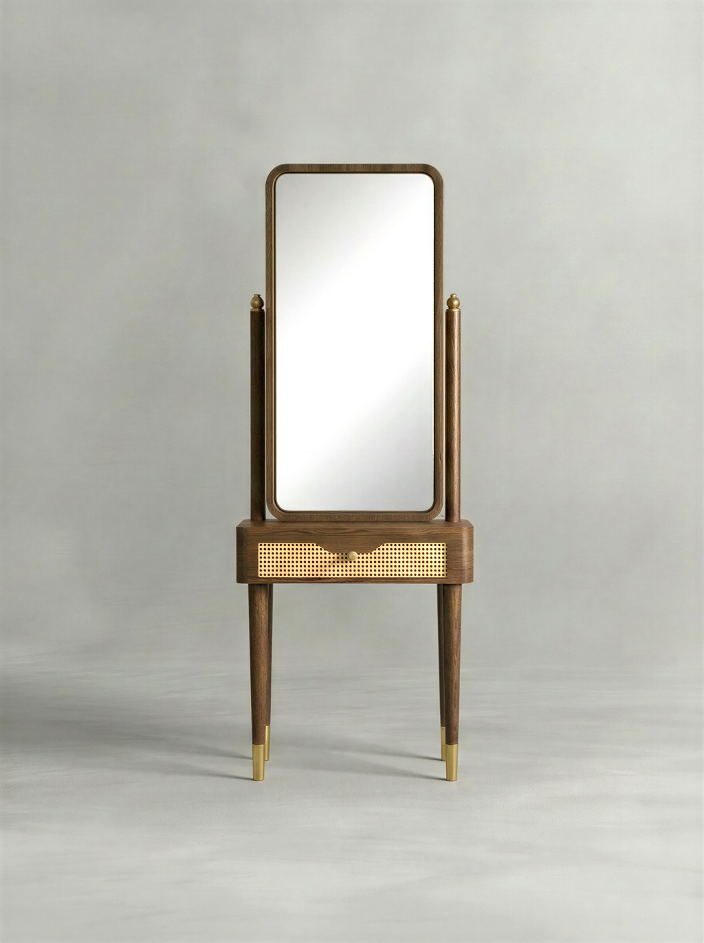 Palatial Walnut Dressing Table