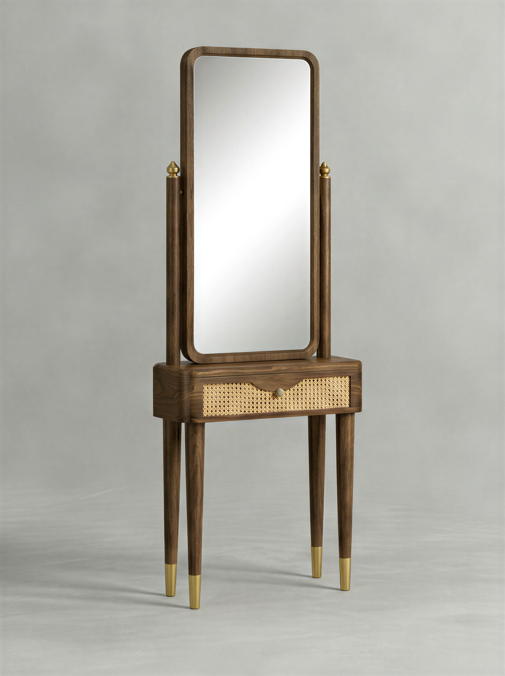 Palatial Walnut Dressing Table