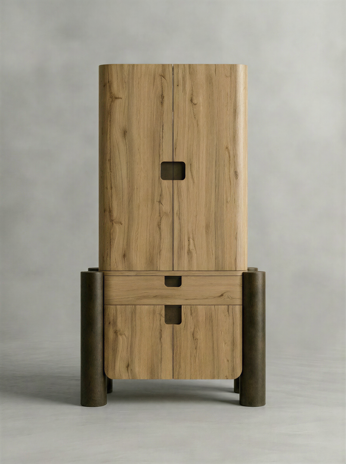 Pilar Natural Oak Bar Unit