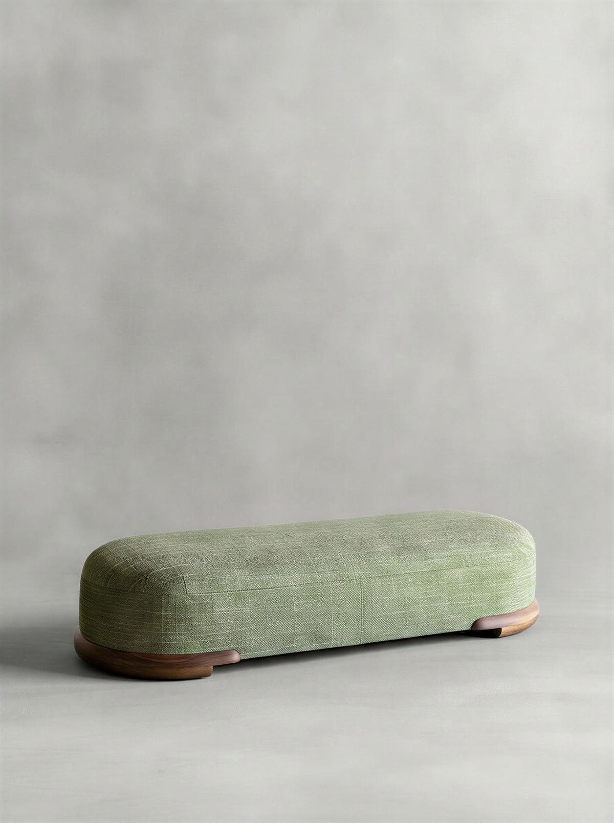 Slub Walnut Bed Bench