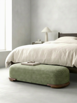 Slub Walnut Bed Bench