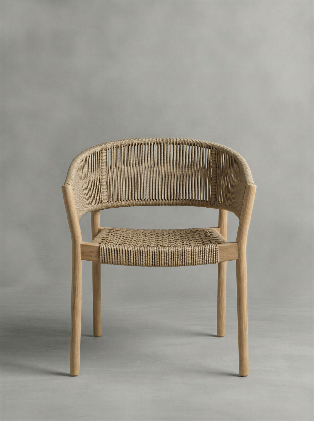 The Corazon Rope Outdoor Dining Chair