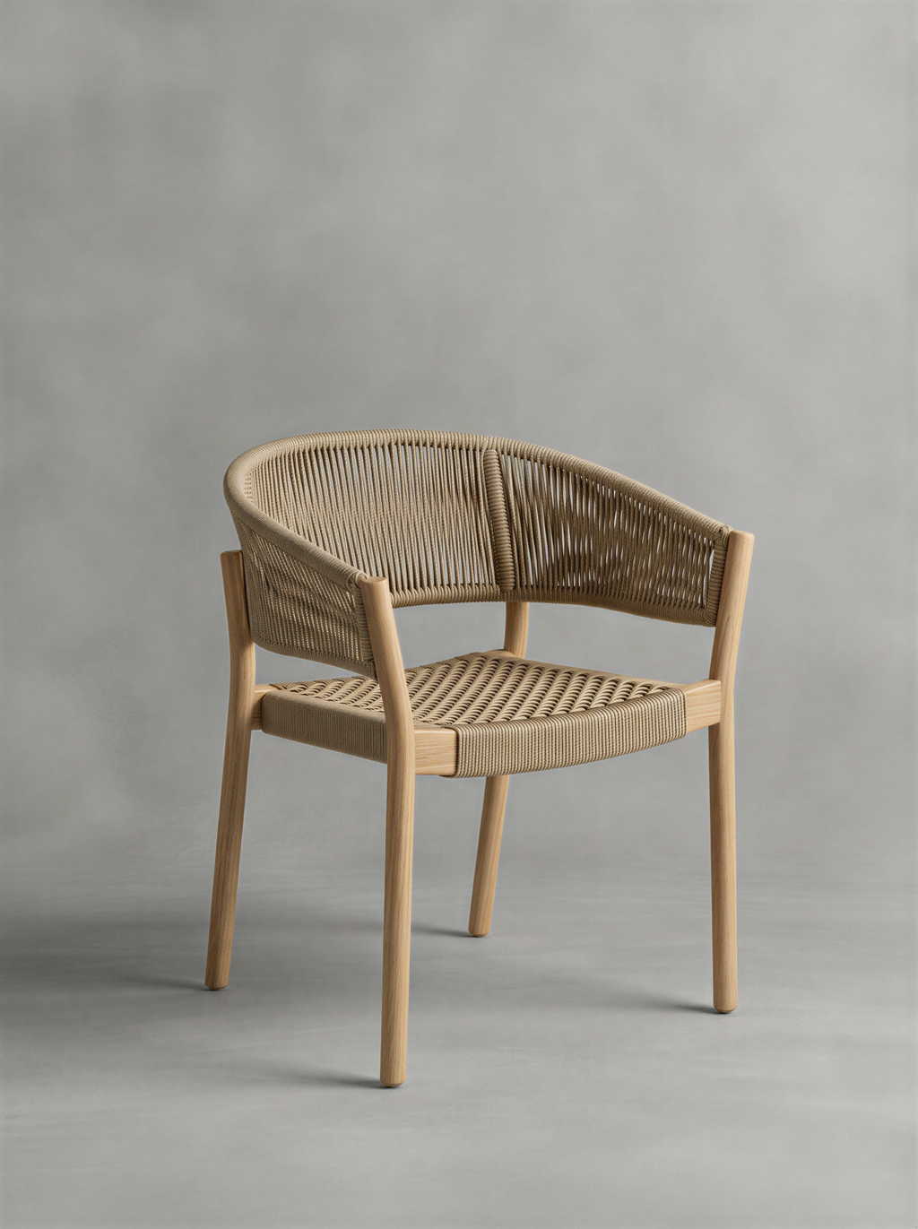The Corazon Rope Outdoor Dining Chair