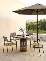 The Totem Rope Outdoor Dining Table