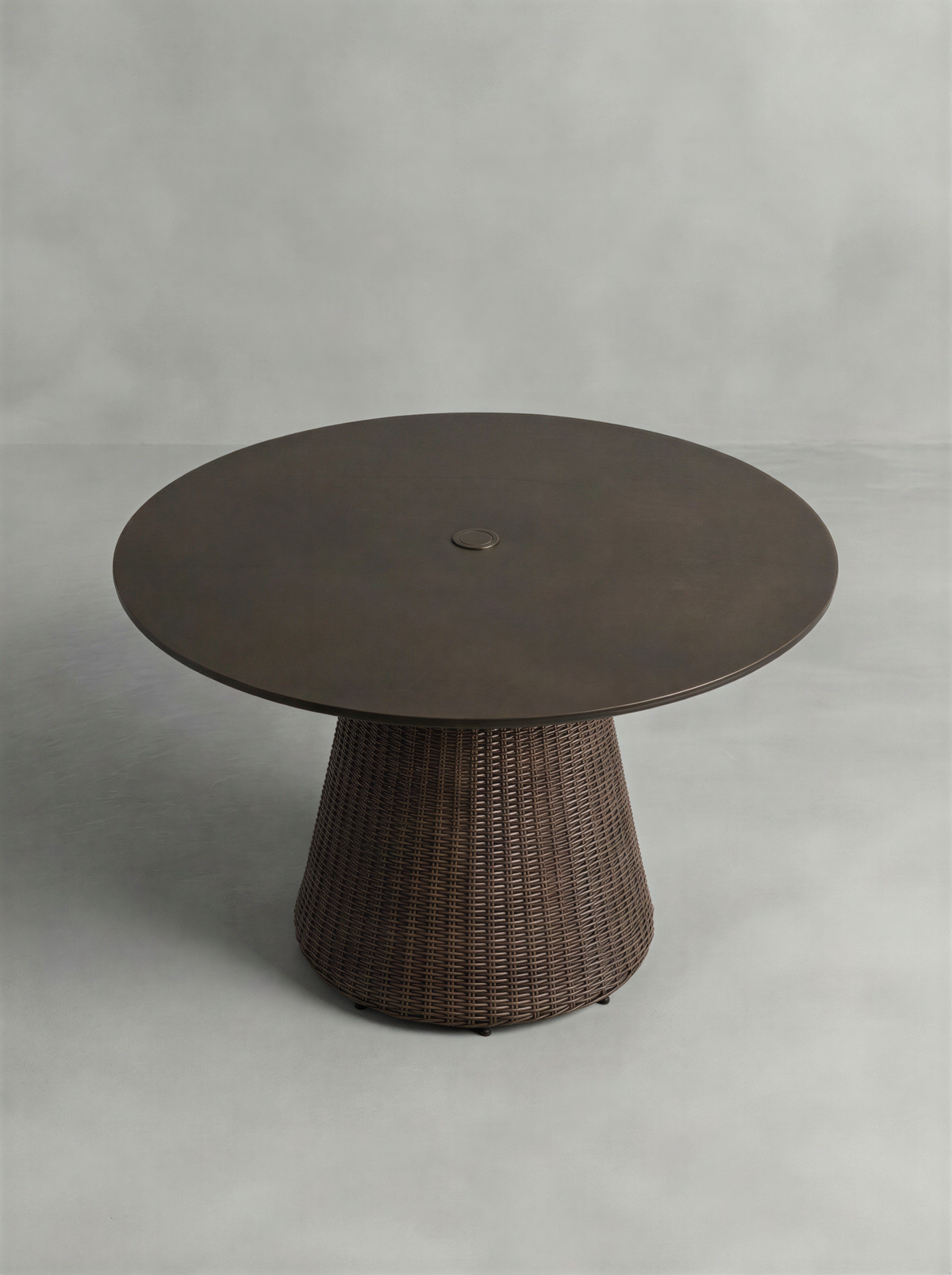 Woven Conical Outdoor Dining Table