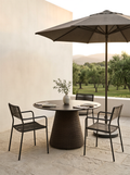 Woven Conical Outdoor Dining Table